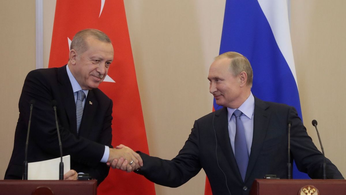 Putin poletí do Turecka